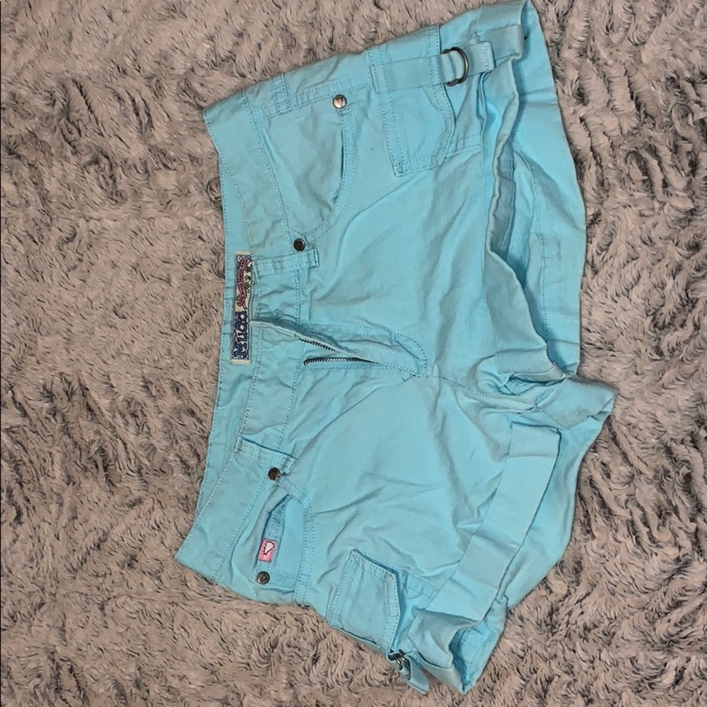 Light aqua Mudd summer shorts